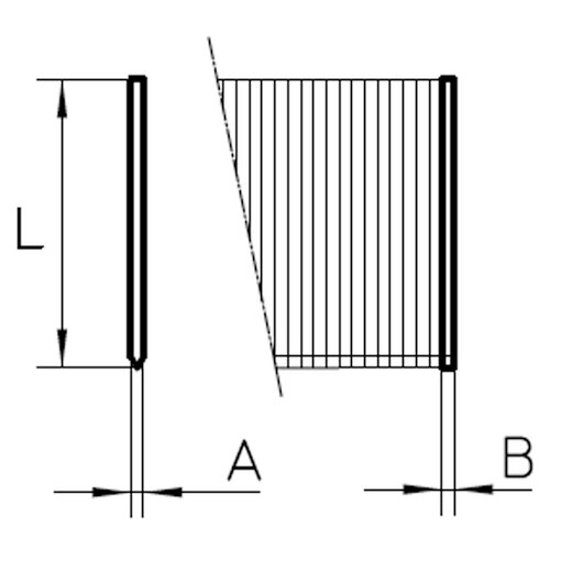 Pins, 0,64, galvanized